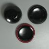 Natsume laque noire avec couvercle interchangeable - Vintage