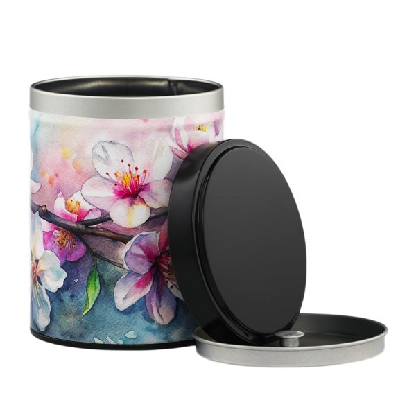 Boîte à thé illustrée empilable – Cherry Blossom