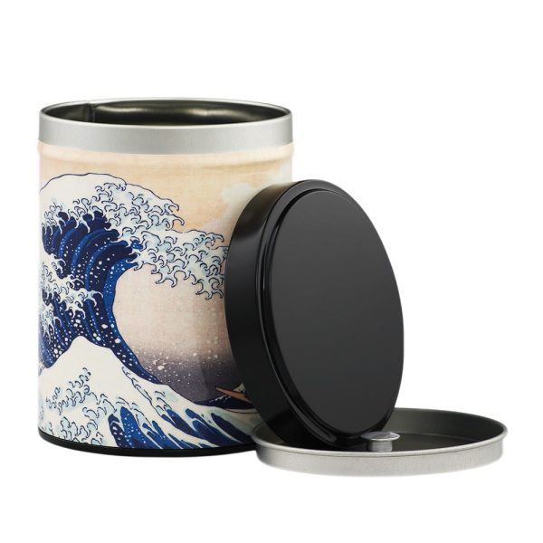 Boîte à thé illustrée empilable – Hokusai