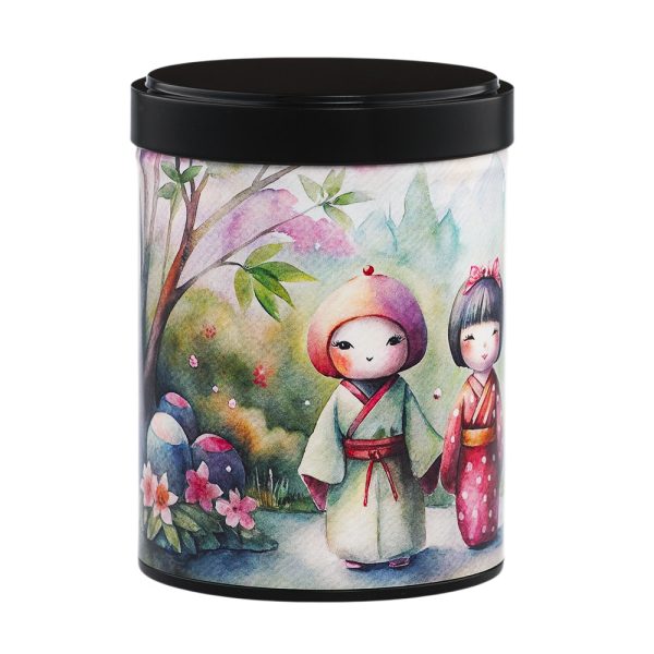 Boîte à thé illustrée empilable – Aijin