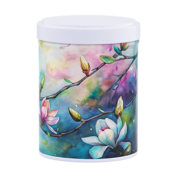 Boîte à thé illustrée empilable – Mokuren
