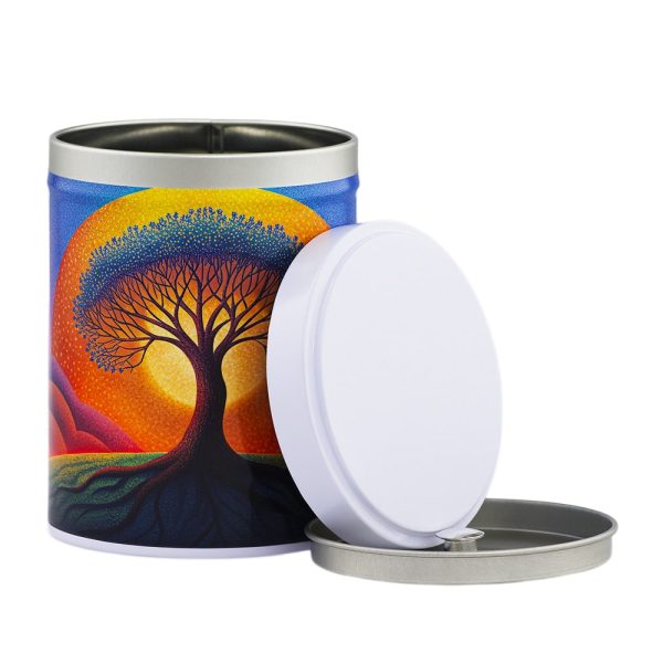 B-243-boite-the-illustree-arbre-de-vie-ouvert Boîte à thé illustrée empilable – Arbre de vie