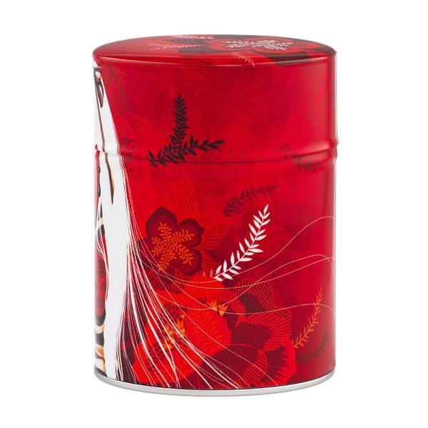Boîte à thé illustrée traditionnelle – Honoka
