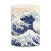 Boîte à thé illustrée traditionnelle – Hokusai