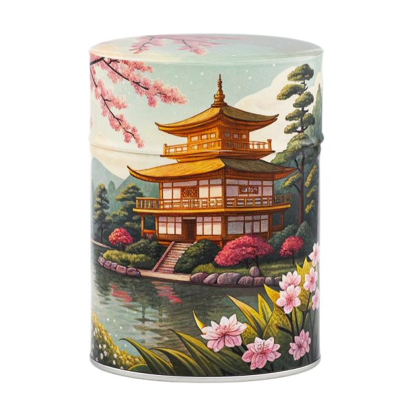 Boîte à thé illustrée traditionnelle – Mugi