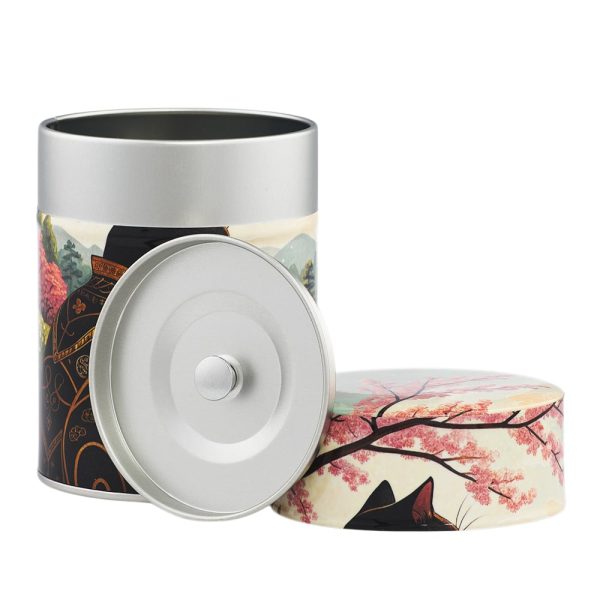 Boîte à thé illustrée traditionnelle – Mugi