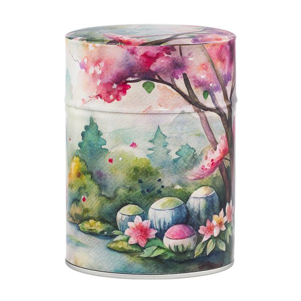 Boîte à thé illustrée traditionnelle – Aijin