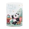 Boîte à thé illustrée traditionnelle – Panda Cha