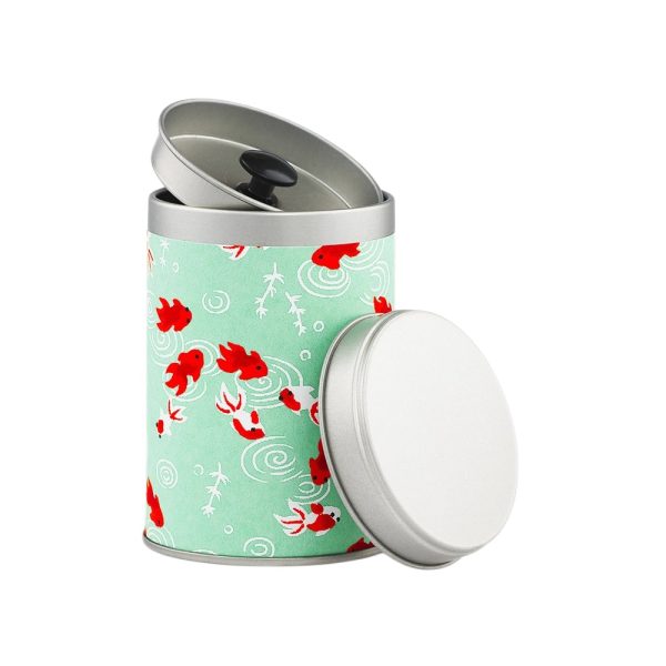 Petite boîte à thé 50g papier washi – Sakana