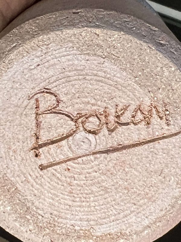 Boite à thé en grés brut