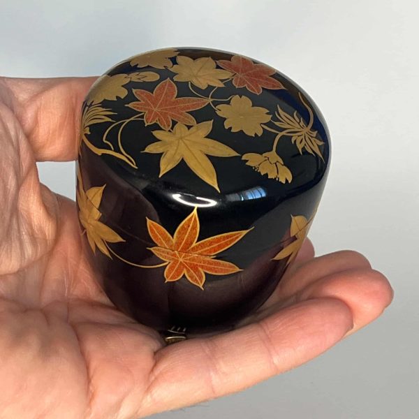 Natsume - Feuilles d'automne Maki-e - Bois