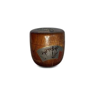 Natsume avec des ornements dorés - Bois - Japon - 1900-2000