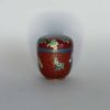 Cloisoné chinois - boite à thé céramique