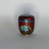 Cloisoné chinois - boite à thé céramique