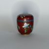 Cloisoné chinois - boite à thé céramique