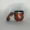 Cloisoné chinois - boite à thé céramique
