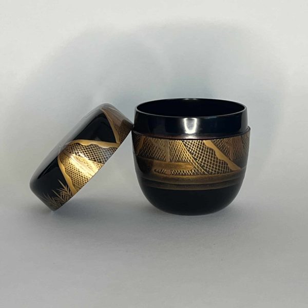 IMG_9148 Natsume - Filet de pêche et pluvier Makie Gold Lacquer Chu