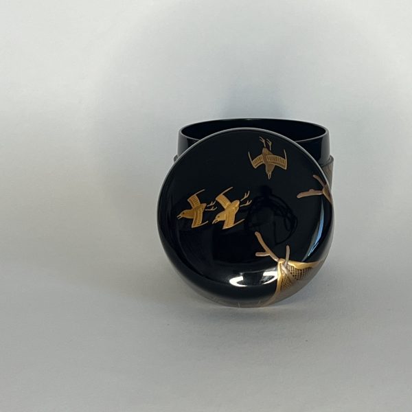 IMG_9149 Natsume - Filet de pêche et pluvier Makie Gold Lacquer Chu