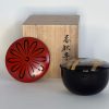 Boîte à thé  – Shunjū (Printemps et automne) Natsume - Bois, Laque - Okamoto Yosaii