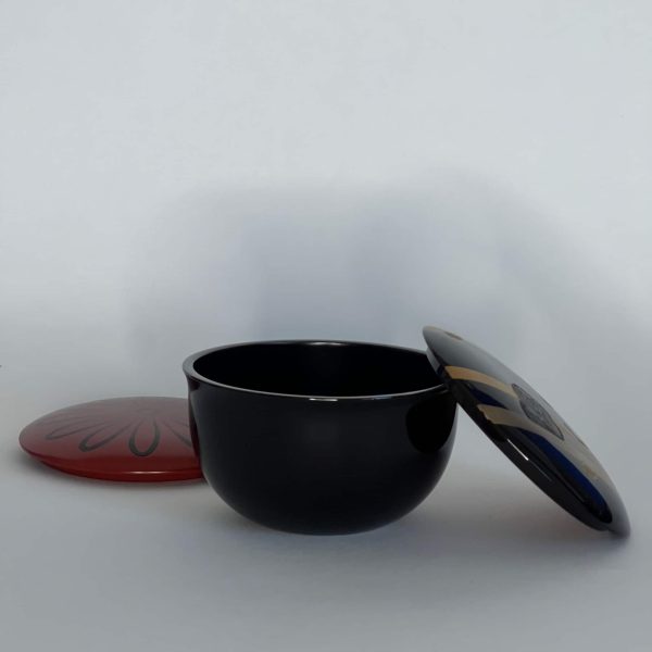 Boîte à thé  – Shunjū (Printemps et automne) Natsume - Bois, Laque - Okamoto Yosaii