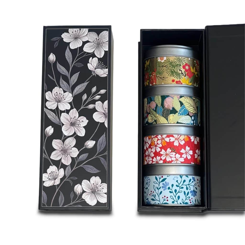 Coffret de luxe personnalisé 4 boites