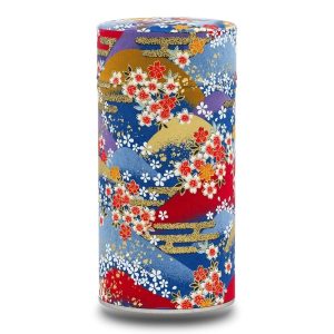 K-190-grande-boite-the-washi-toyono Boîte à thé 150g papier washi – Toyono