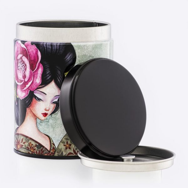 Boîte à thé illustrée empilable – Harumi