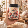 Boîte à thé illustrée empilable – Souffle du cerisier