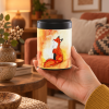 Boîte à thé illustrée empilable – Renard d’or
