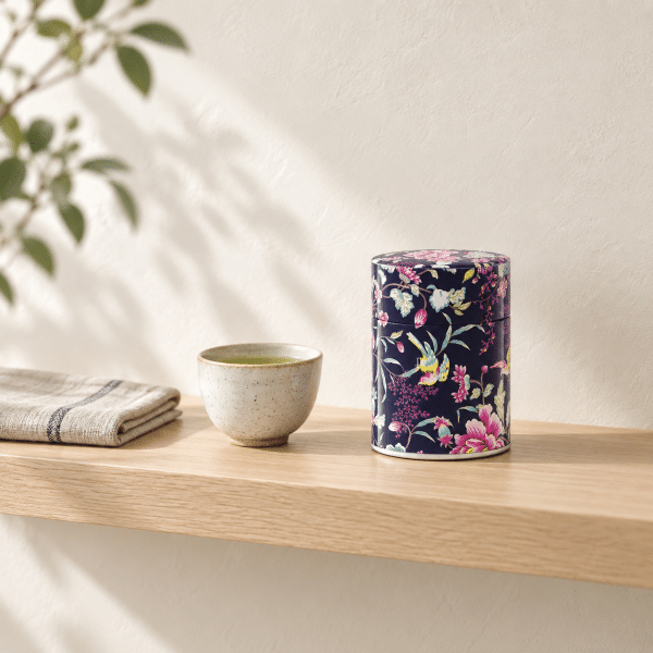 Boîte à thé illustrée traditionnelle – Yaizu