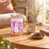Boîte à thé illustrée traditionnelle – Chat céleste