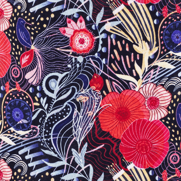 Boîte à thé illustrée traditionnelle – Phénix