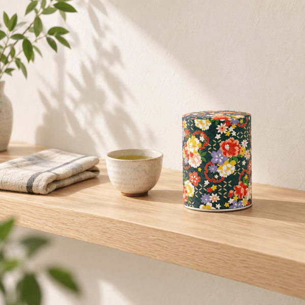 Boîte à thé traditionnelle papier washi – Onaka
