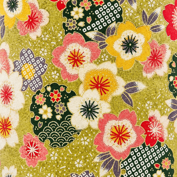 Boîte à thé traditionnelle papier washi – Shokawa