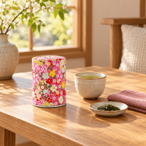 d-276-nanto-ambiance Boîte à thé traditionnelle papier washi – Nanto