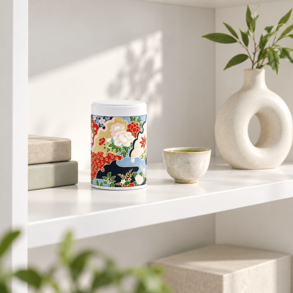 h-043-suara-ambiance Petite boîte à thé 50g papier washi – Suara
