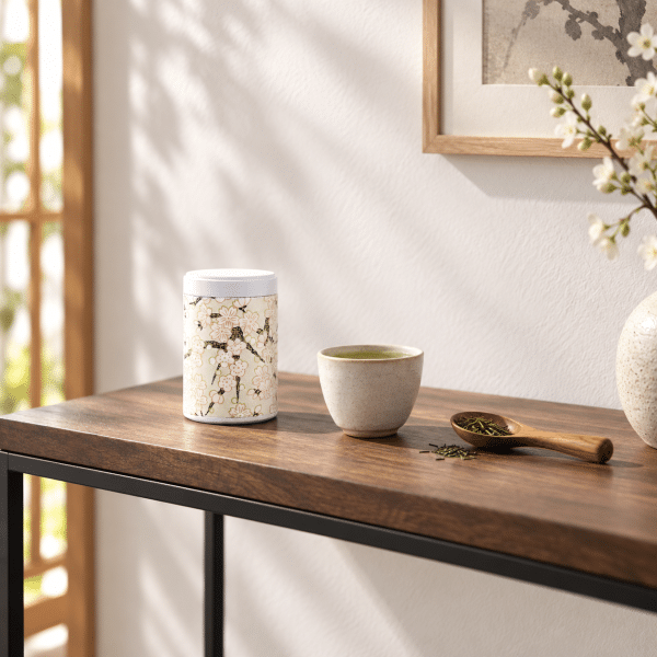 Petite boîte à thé 50g papier washi – Yaotome