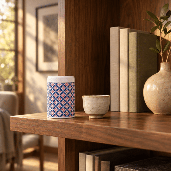 Petite boîte à thé 50g papier washi – Tonami