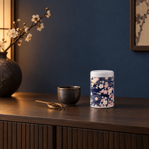 h-058-kosugi-ambiance Petite boîte à thé 50g papier washi – Kosugi