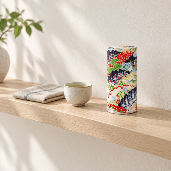 k-192-suara-ambiance Boîte à thé 150g papier washi – Suara