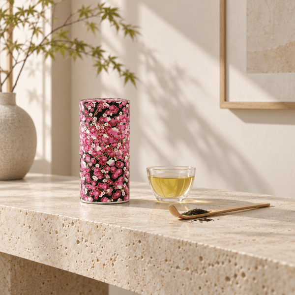 k-211-kinokubo-ambiance Boîte à thé 150g papier washi – Kinokubo