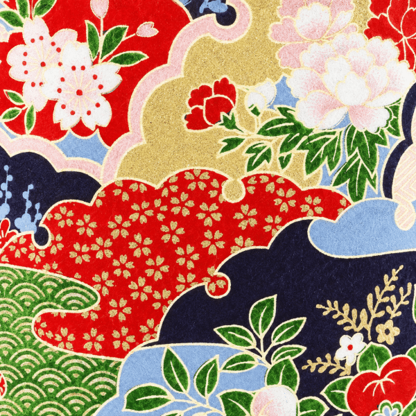Petite boîte à thé 20g papier washi – Suara