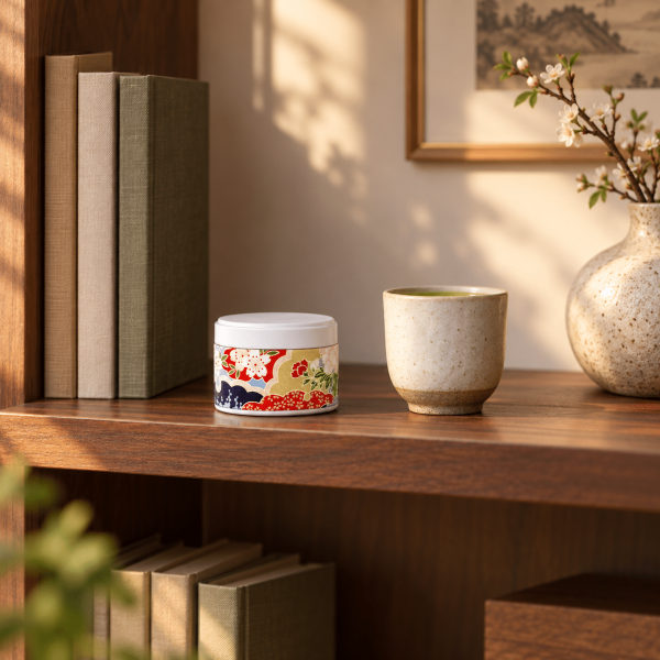 Petite boîte à thé 20g papier washi – Suara