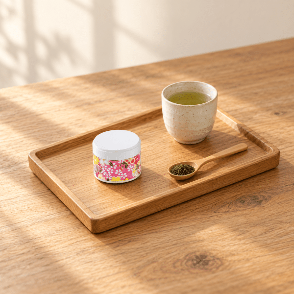 Petite boîte à thé 20g papier washi – Nanto