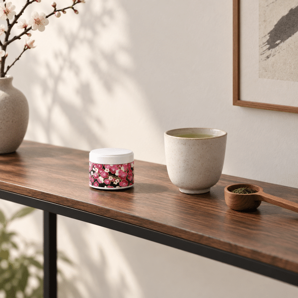 Petite boîte à thé 20g papier washi – Kinokubo
