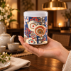 Boîte à thé empilable papier washi – Aioi